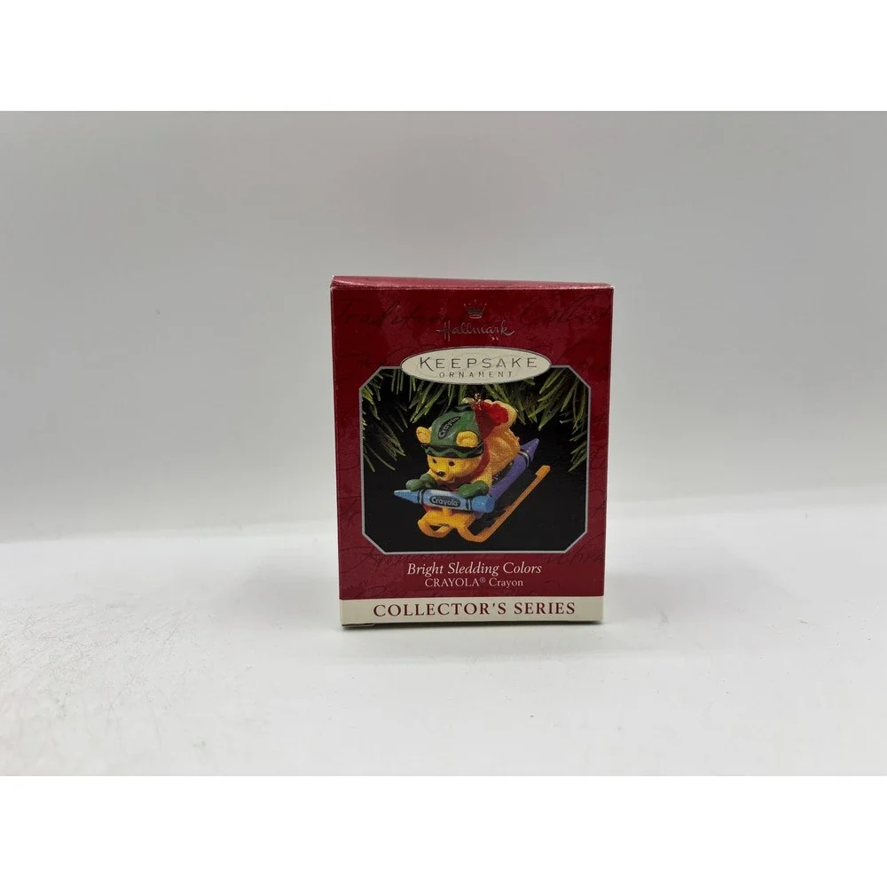 Hallmark Keepsake Ornament 1998 Bright Sledding Colors 10th & Final in Series